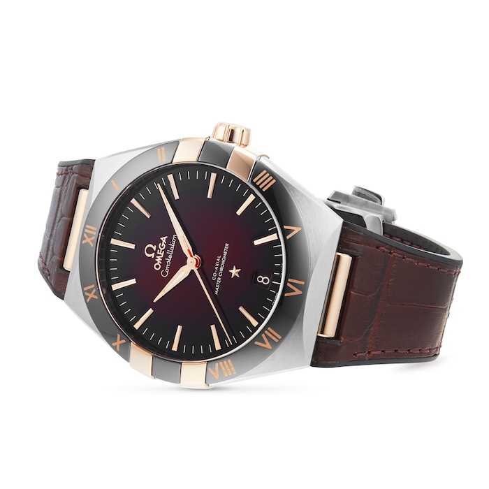 Constellation Co-Axial Master Chronometer 41mm Mens Watch Red