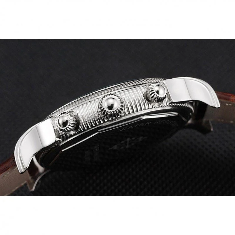 Chronograph White Dial With Diamonds 40 mm, Stainless Steel