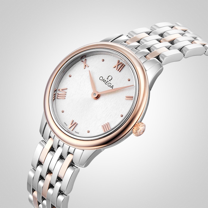 De Ville Prestige Quartz 27.5mm Ladies Watch Silver