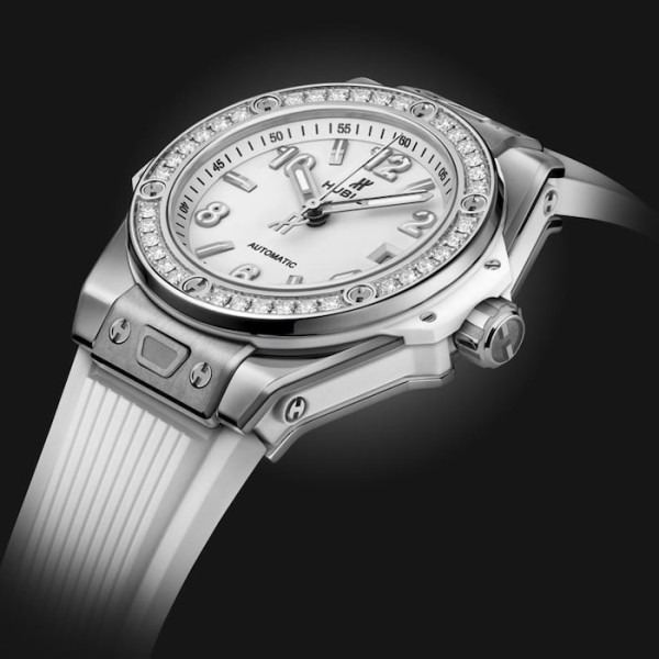 Big Bang Women Automatic White Rubber Watch 485.SE.2010.RW.1204
