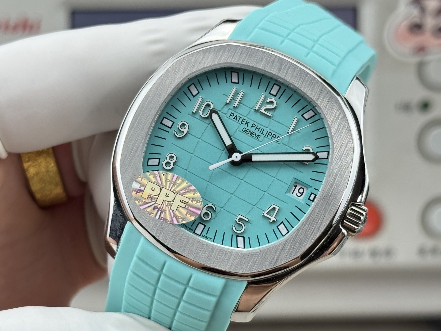 Patek Philippe Aquanaut Tiffany Blue