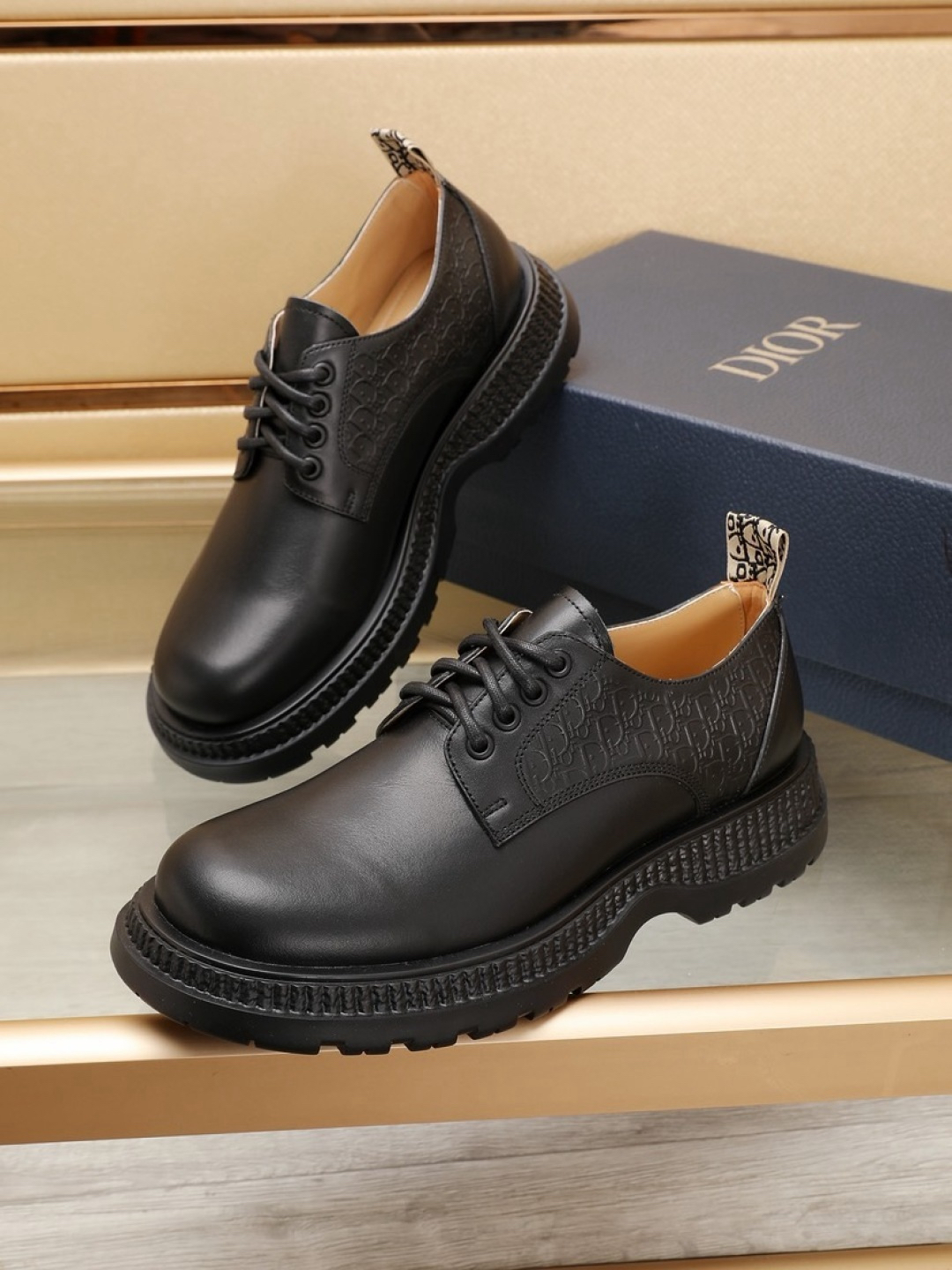 Dior men's leather shoes-32
