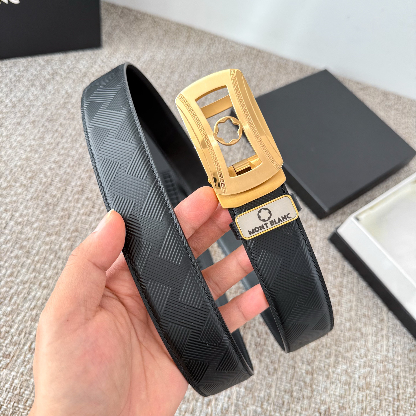 Montblanc belt-87
