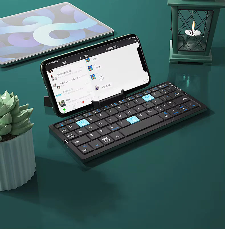 Mini Folding Bluetooth Wireless Keypad