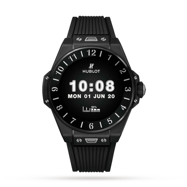 Big Bang Men Quartz Black Rubber Watch 440.CI.1100.RX