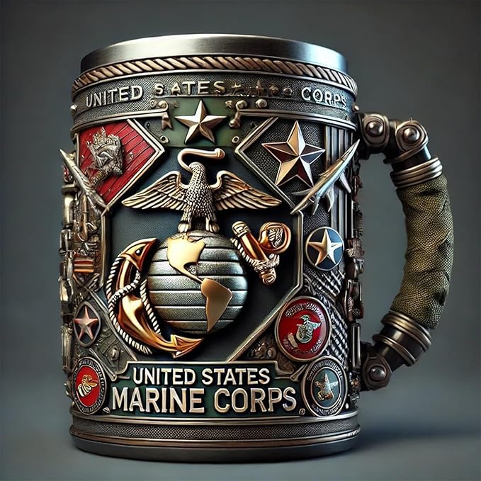 250th Anniversary Mugs Military 3D Mug