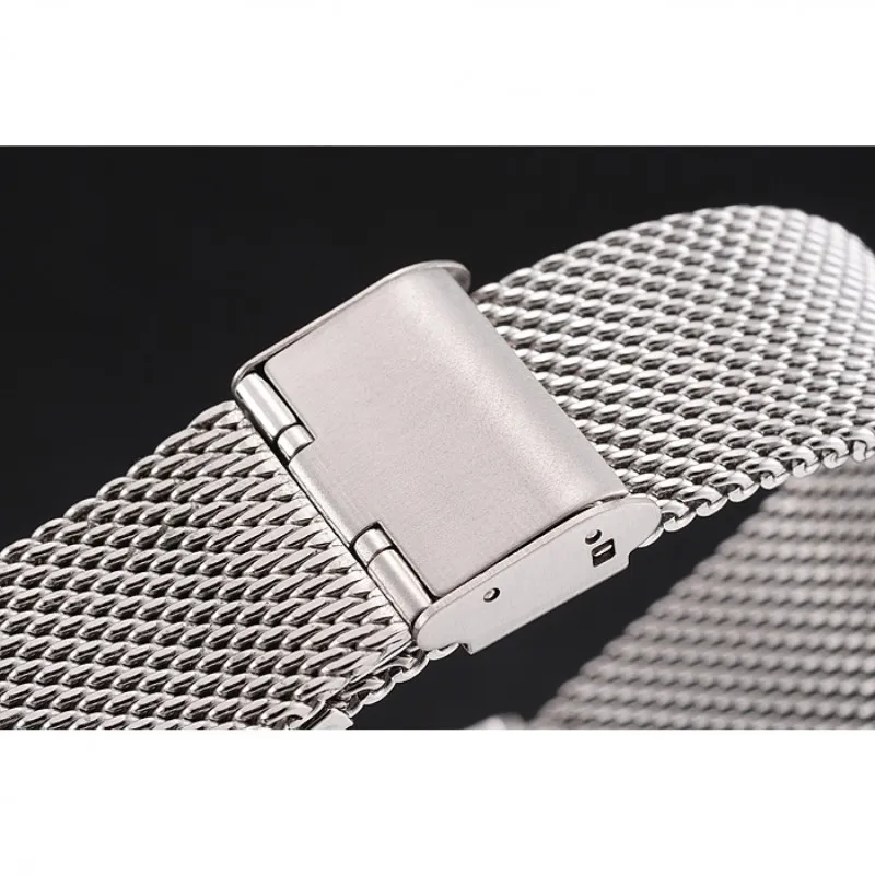 Calatrava Small Seconds Dial Black 40 mm, Stainless Steel