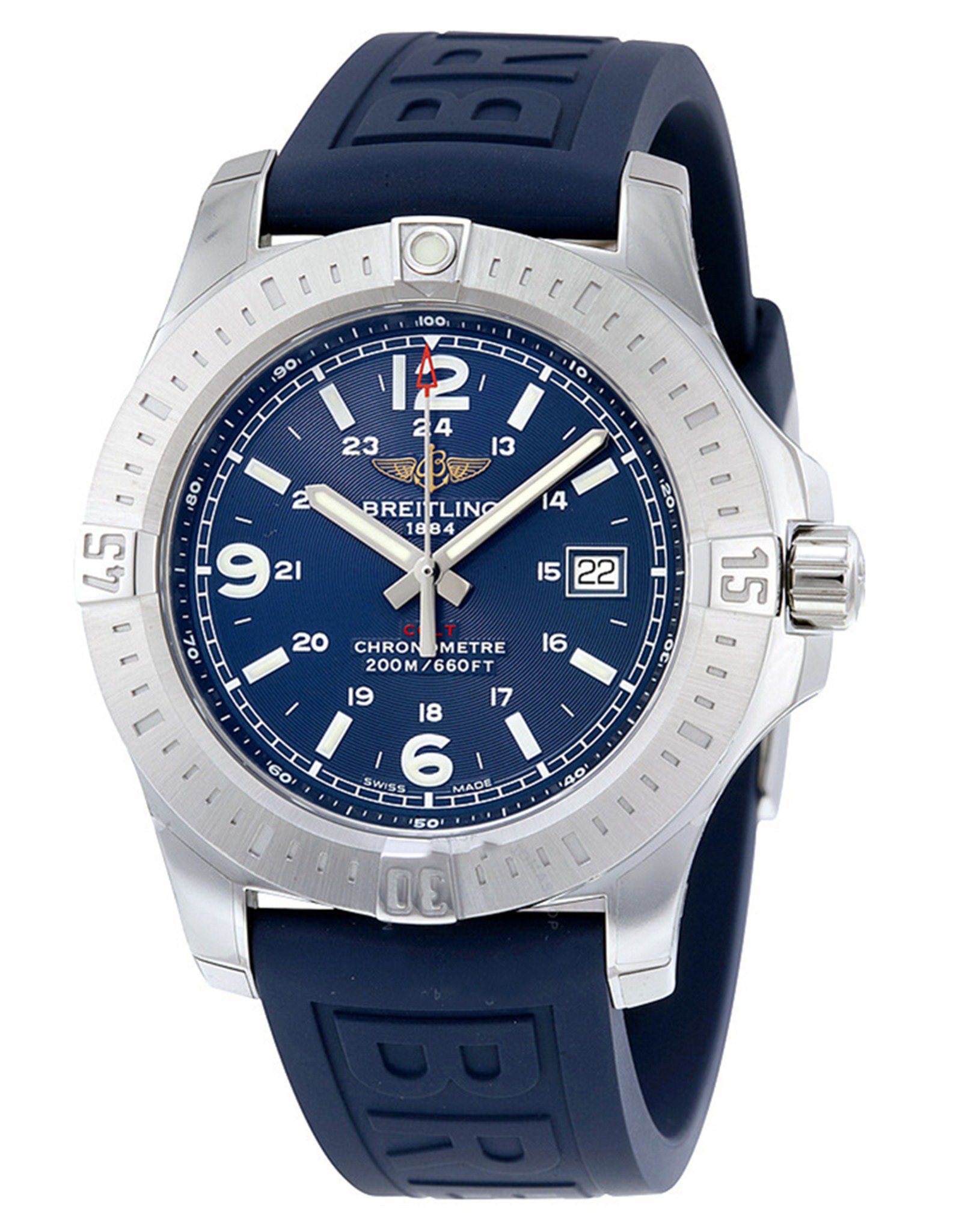 Colt Blue Dial Blue Rubber Men's Watch A7438811 C907BLPT3