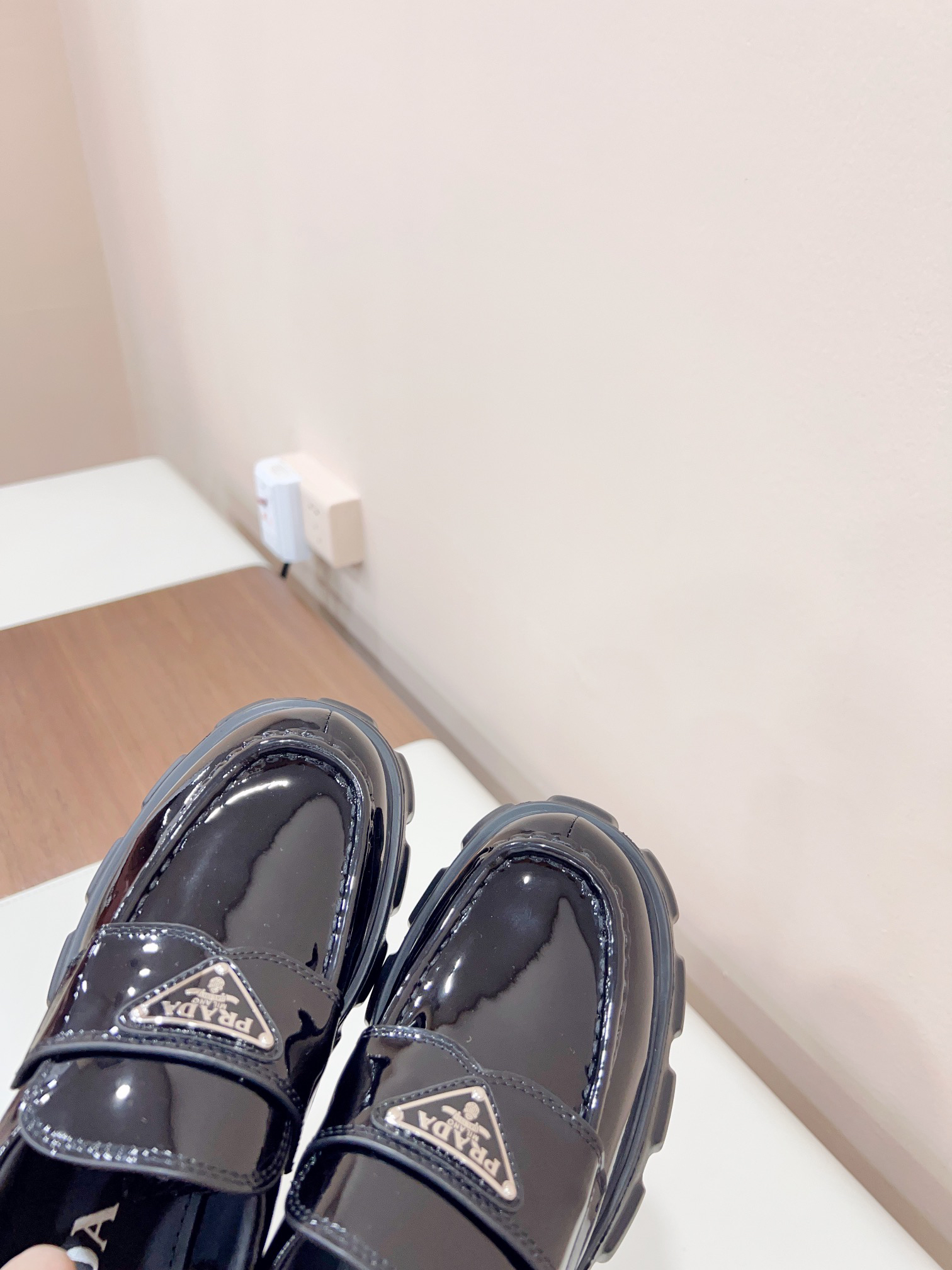 Prada women's leather shoes-41
