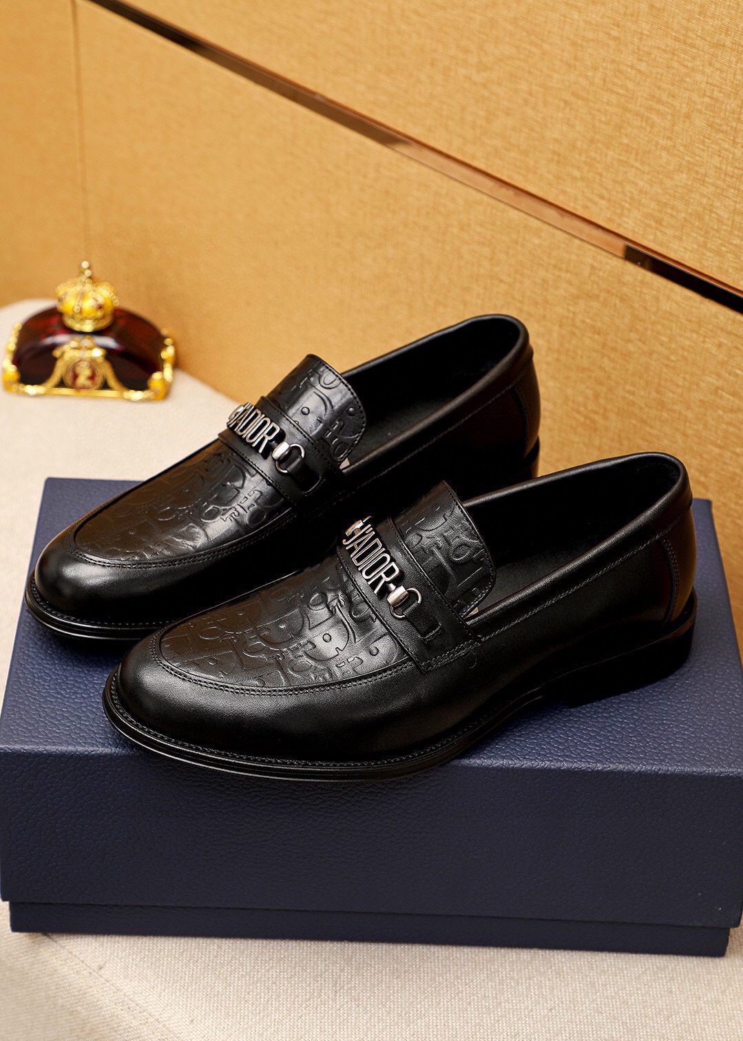 Dior men's leather shoes-52