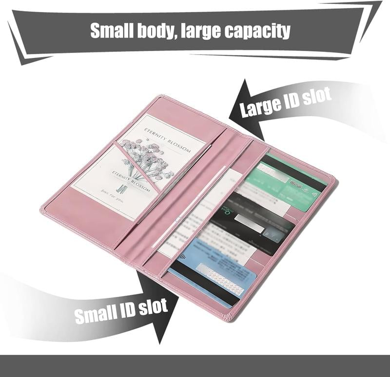 ✨Car Registration & Insurance Card Holder-With Magnetic Shut for Cards, Essential Document, Driver License