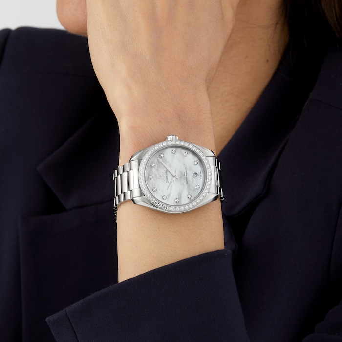 Seamaster Aqua Terra Diamond 38mm Ladies Watch