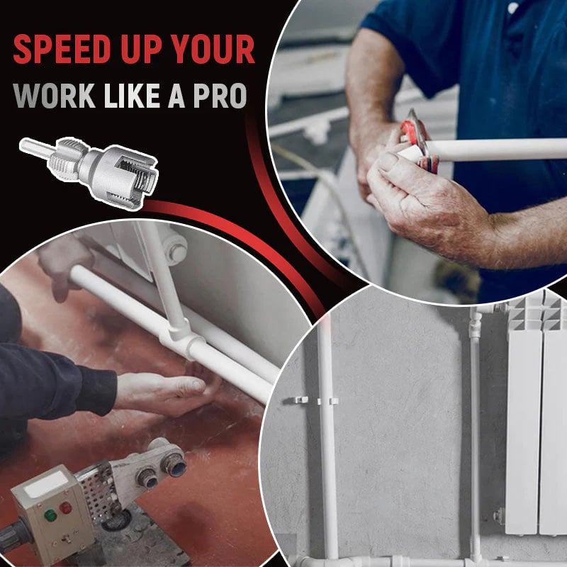 Water Pipe Thread Opener New Electric Drill Tapping Tool