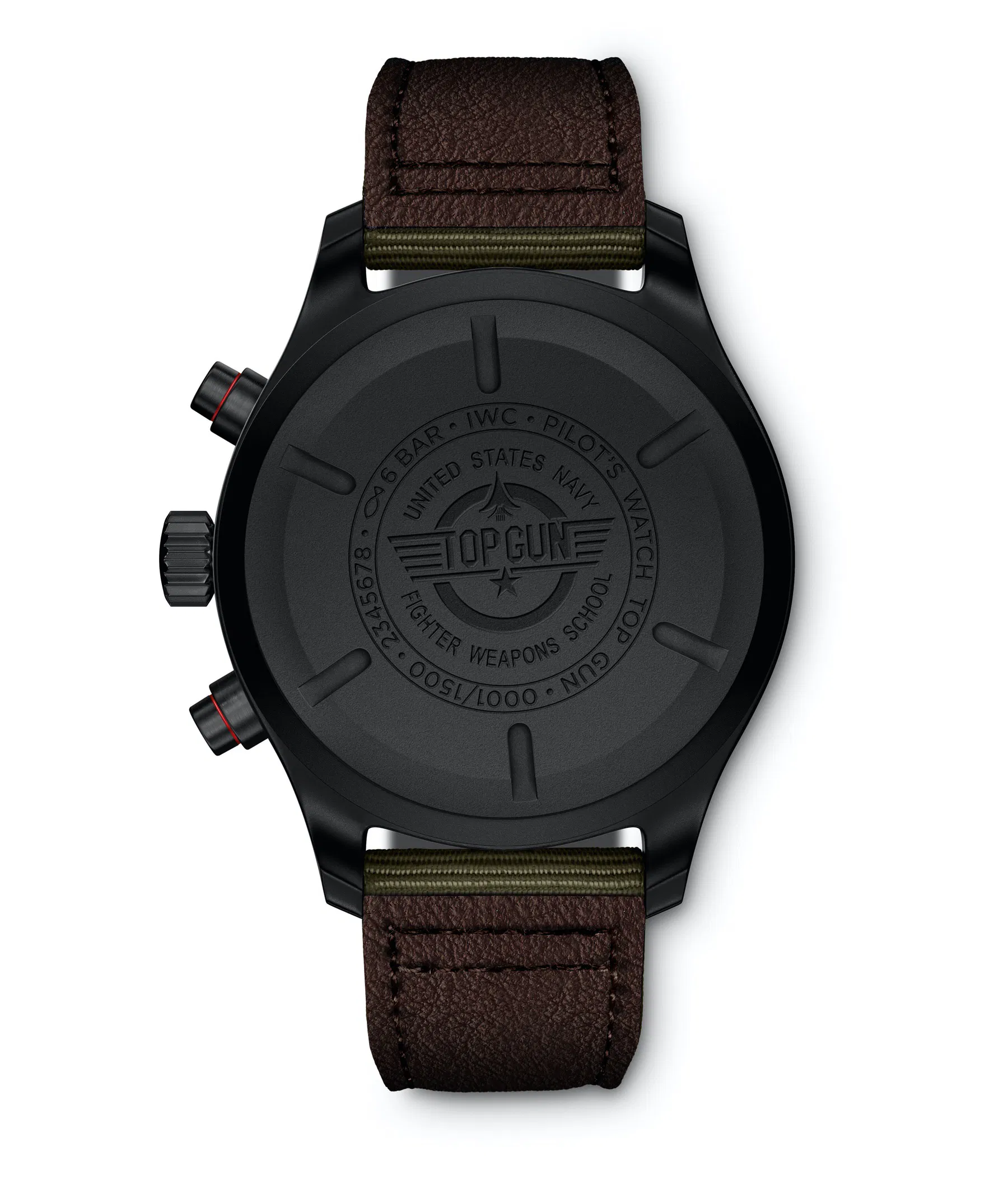 Schaffhausen Pilots watch chronograph top gun edition sfti iw389104