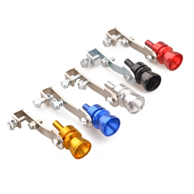 🔥Medium Universal Turbo Sound Noise Exhaust Muffler Pipe Whistle Valve🚗💨