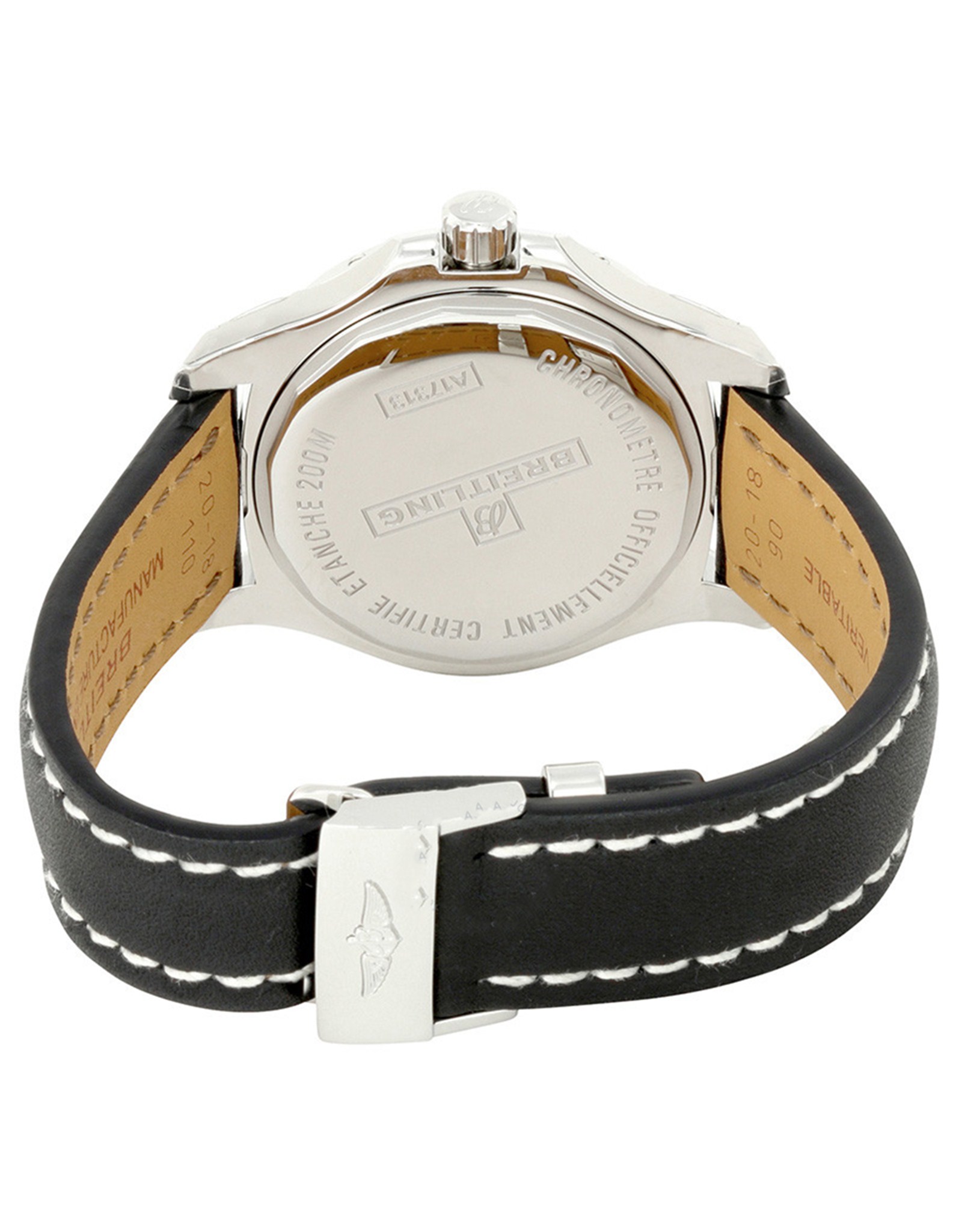 Colt Black Dial Leather Strap A1731311 BE90 429X A18D.1