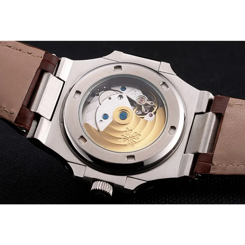 Nautilus 5980R-011 Dial Silver 40 mm, Stainless Steel
