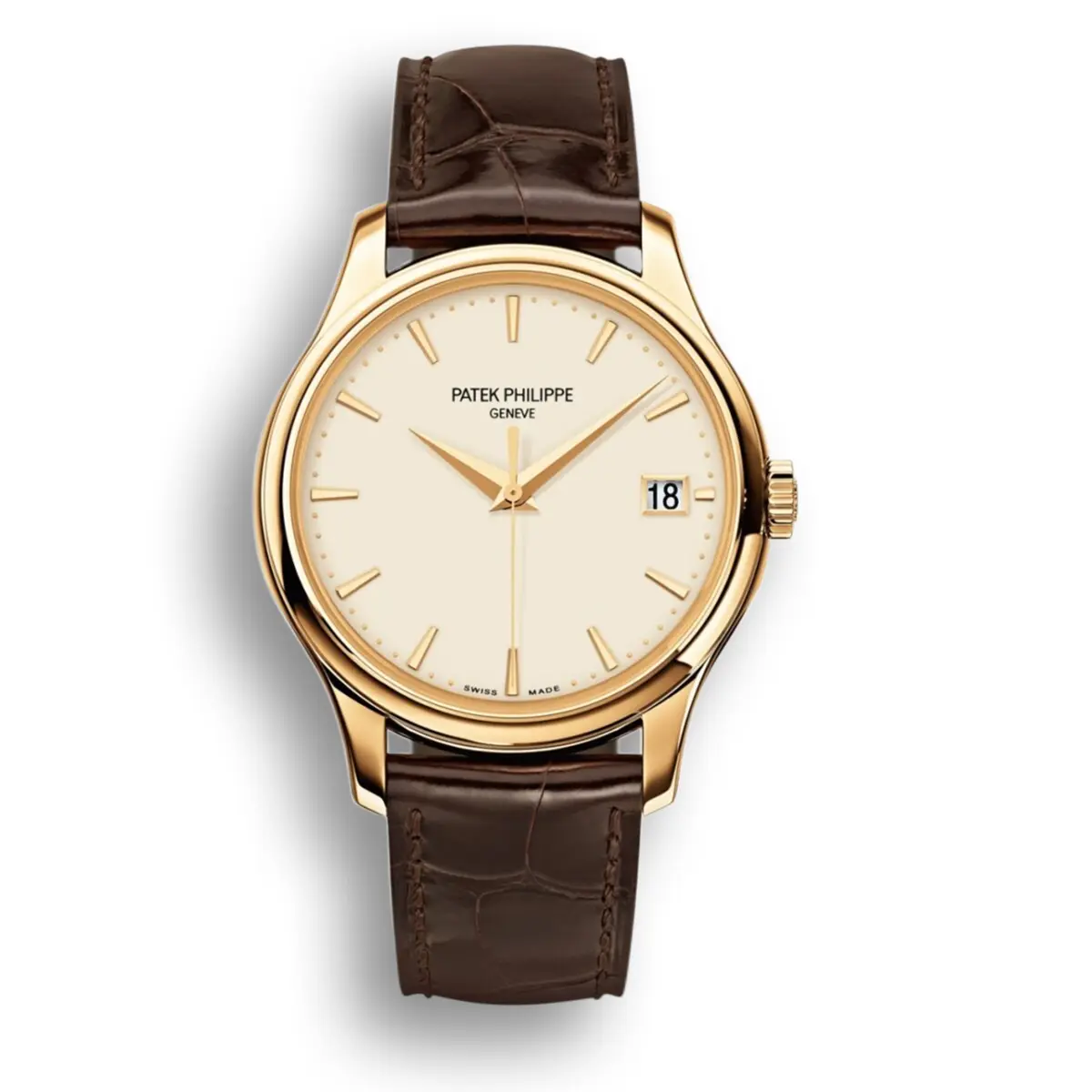 DATE, SWEEP SECONDS. 39 mm,Yellow gold,5227G-001