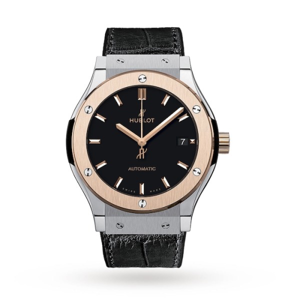 Classic Fusion Men Automatic Black Alligator Watch 511.NO.1181.LR