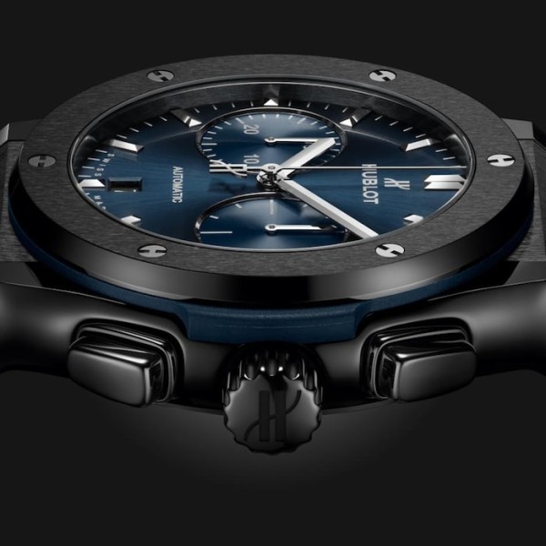 Classic Fusion Men Automatic Blue Rubber Watch 521.CM.7170.RX