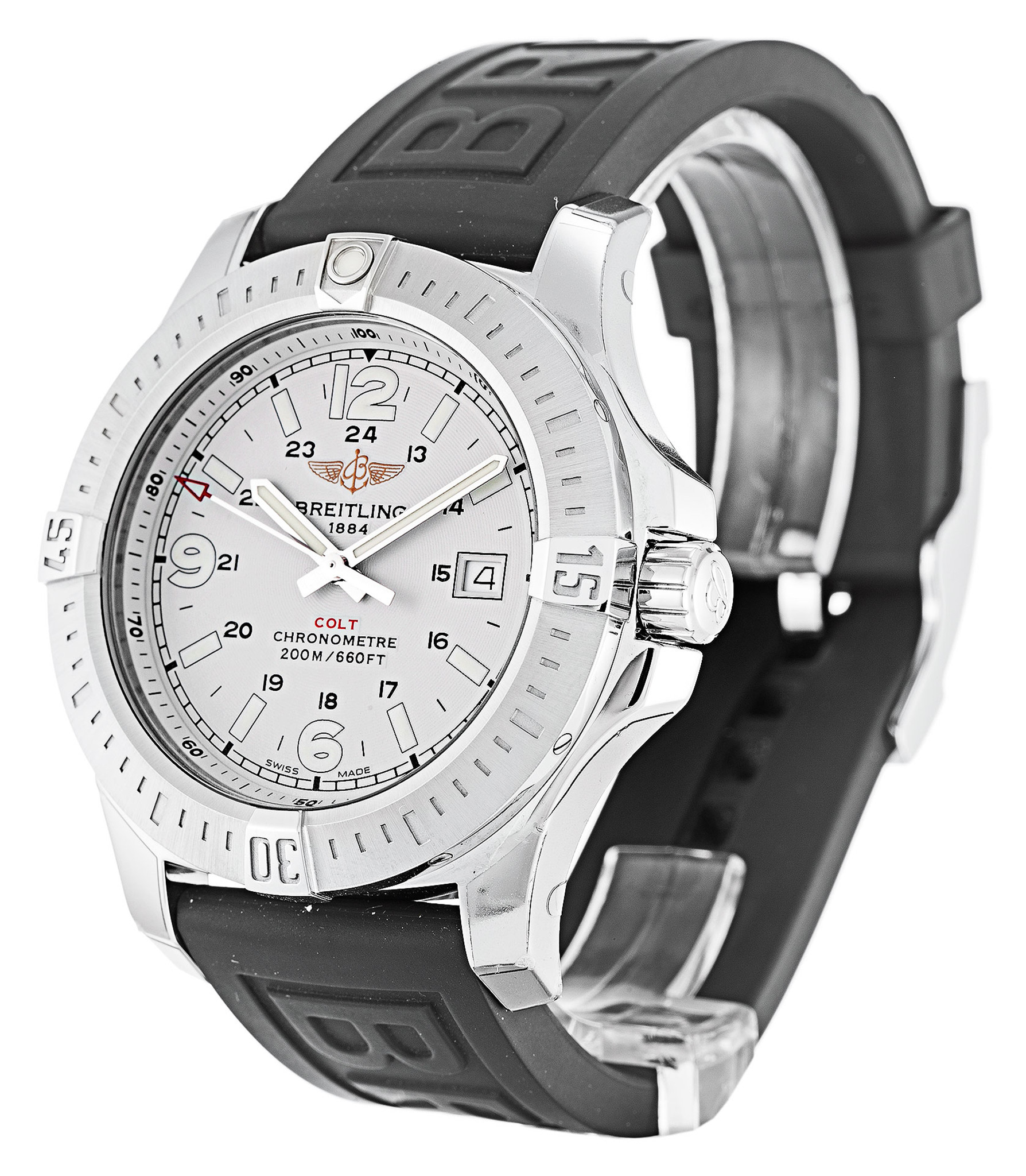 Colt Quartz White Dial Stick Markers A74388