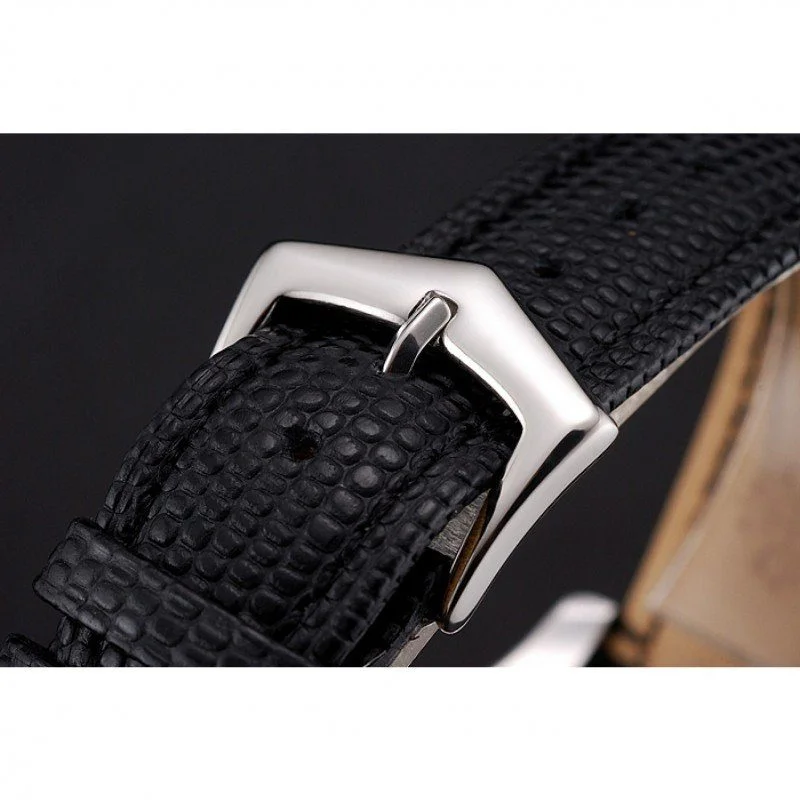 Chronograph Dial Black 43 mm, Stainless Steel