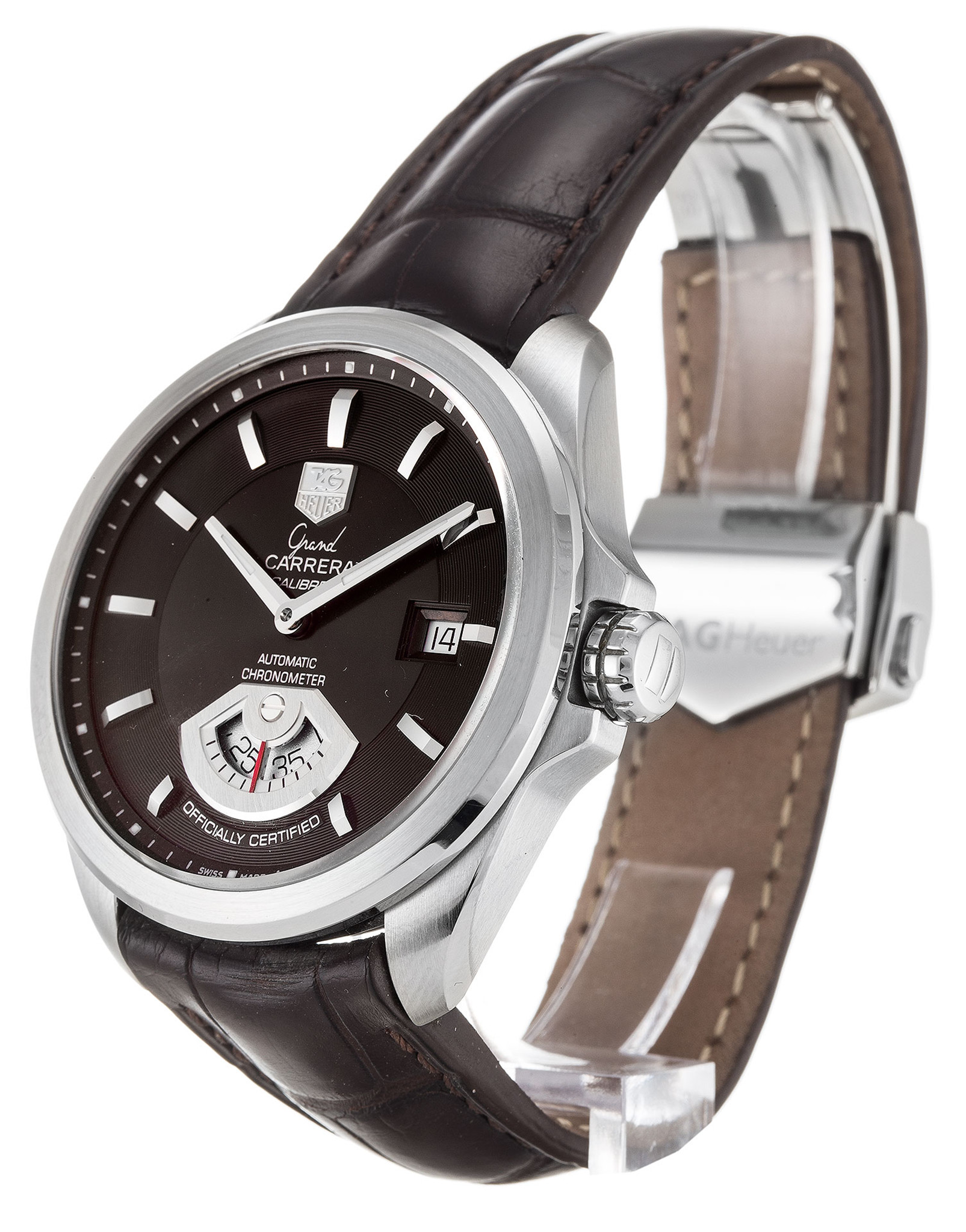 Grand Carrera WAV511C.FC6230 Black Dial Stick Markers 40.2MM