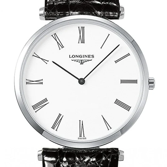 La Grande Classique 36MM Quartz Black Alligator Watch L47554112