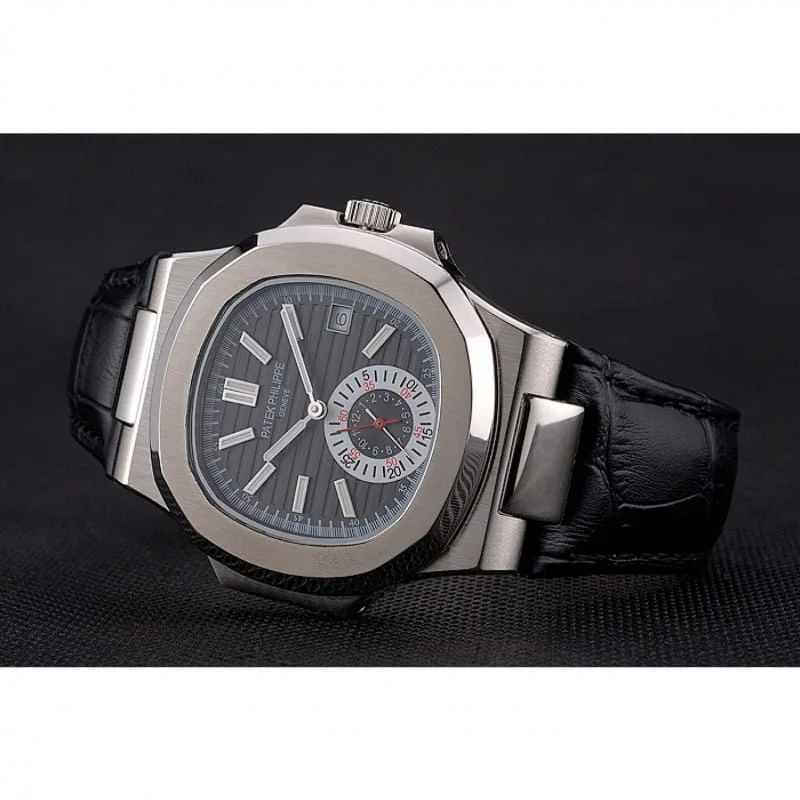 Nautilus 5980/1A-001 Dial Black 40 mm, Rose Gold Plated