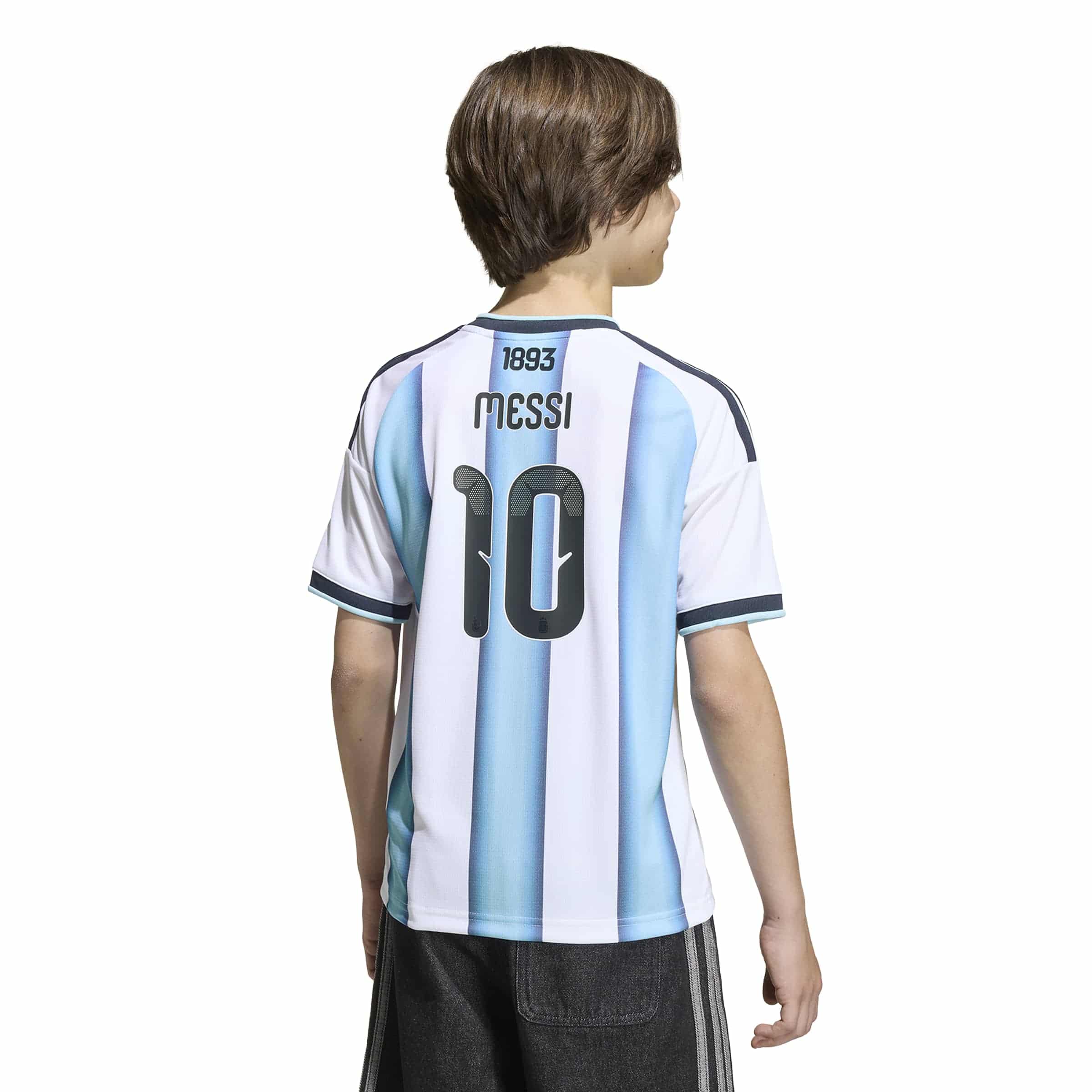 Argentina 26 Home Messi Jersey Youth