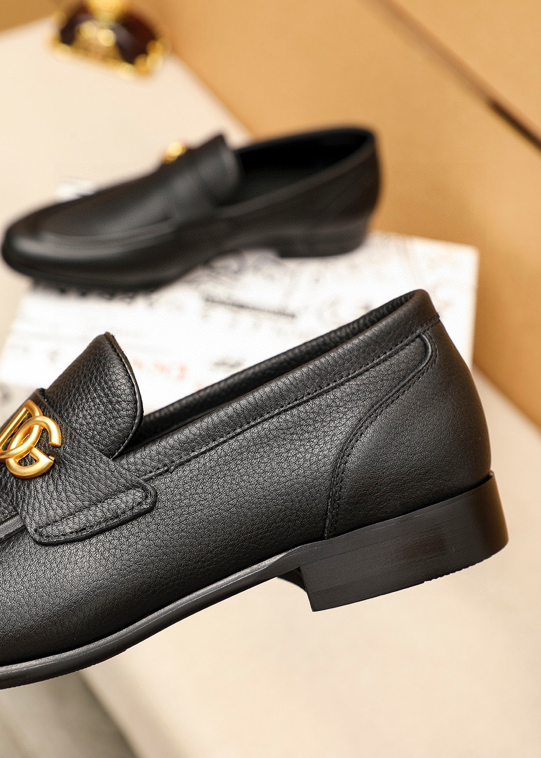 D&G men's leather shoes-46