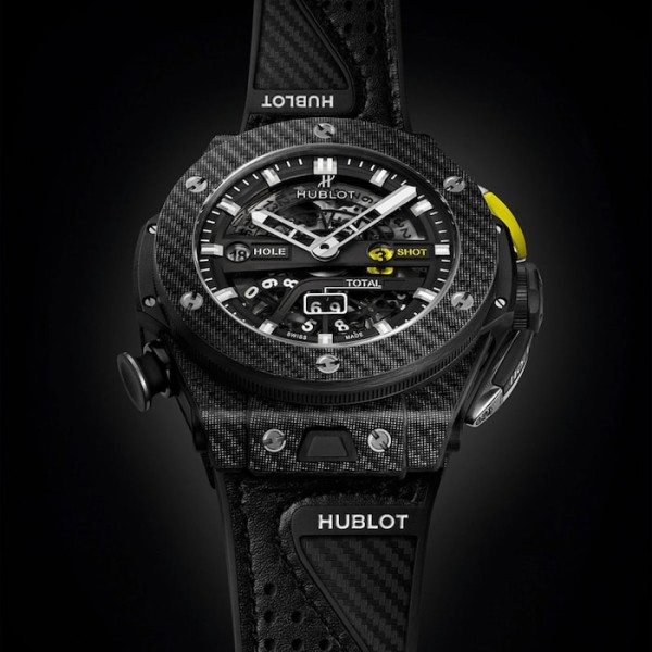 Big Bang Men Automatic Black Rubber Watch 416.YT.1120.VR