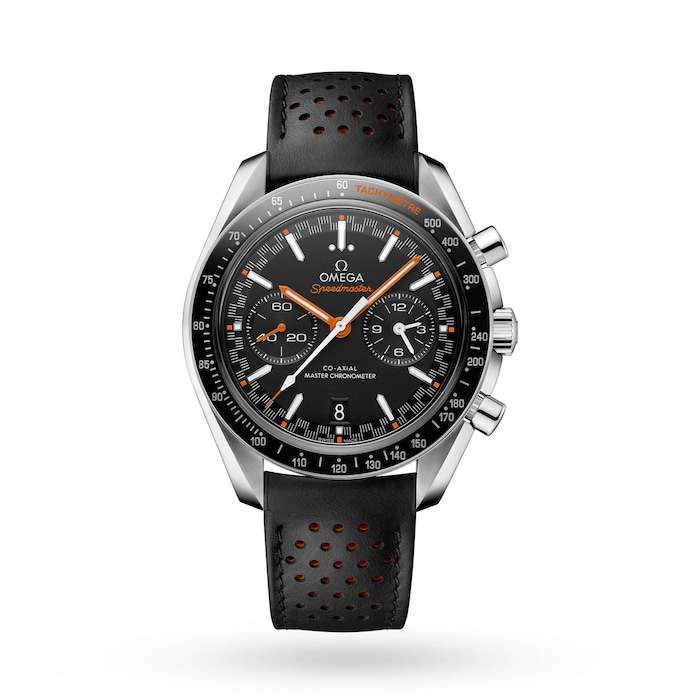Speedmaster Racing Mens 44.25mm Automatic Co-Axial Watch