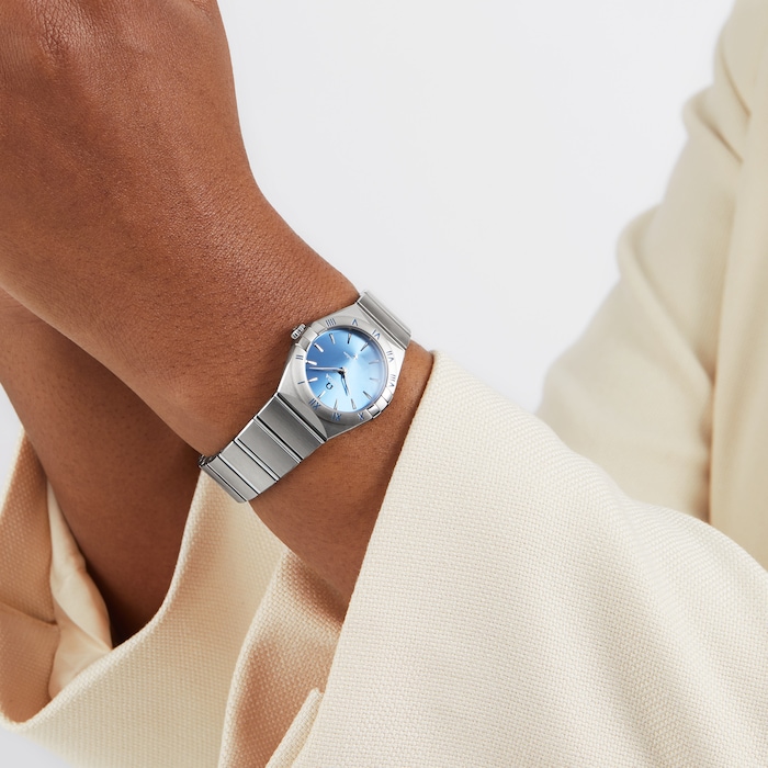 Constellation Co-Axial 28mm Ladies Watch Blue