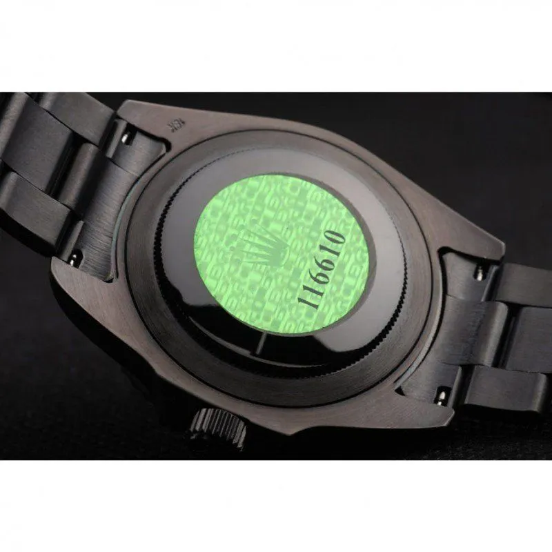 Milgauss Pro-Hunter Tinted Green Saphire White Dial PR116610