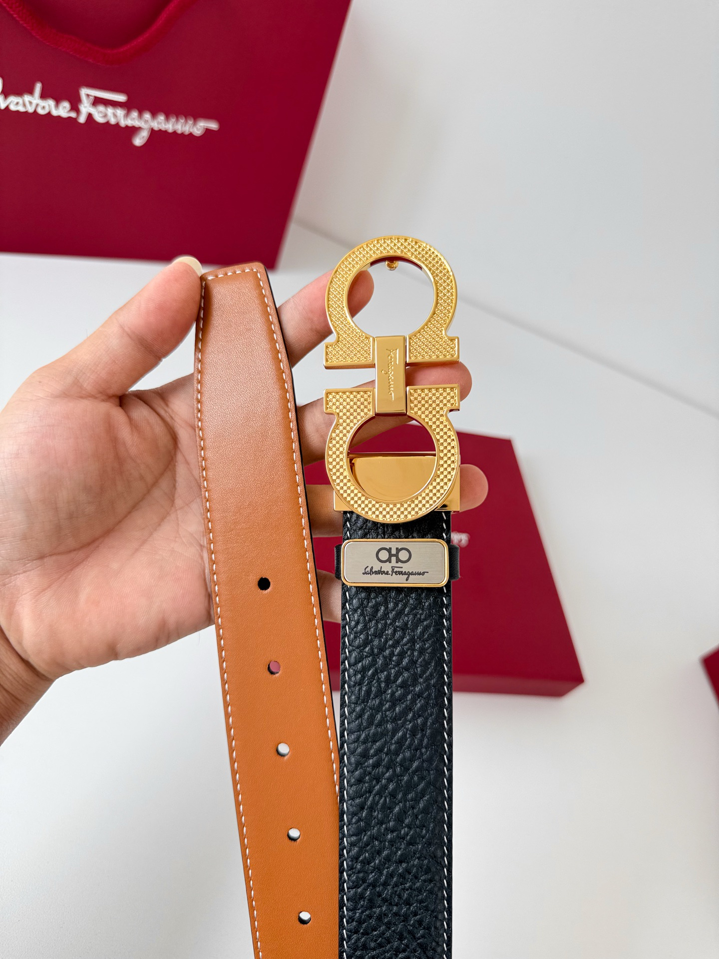 Ferragamo belt-57