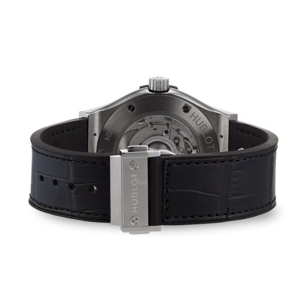 Classic Fusion Men Automatic Black Leather Watch 542.NX.1171.LR