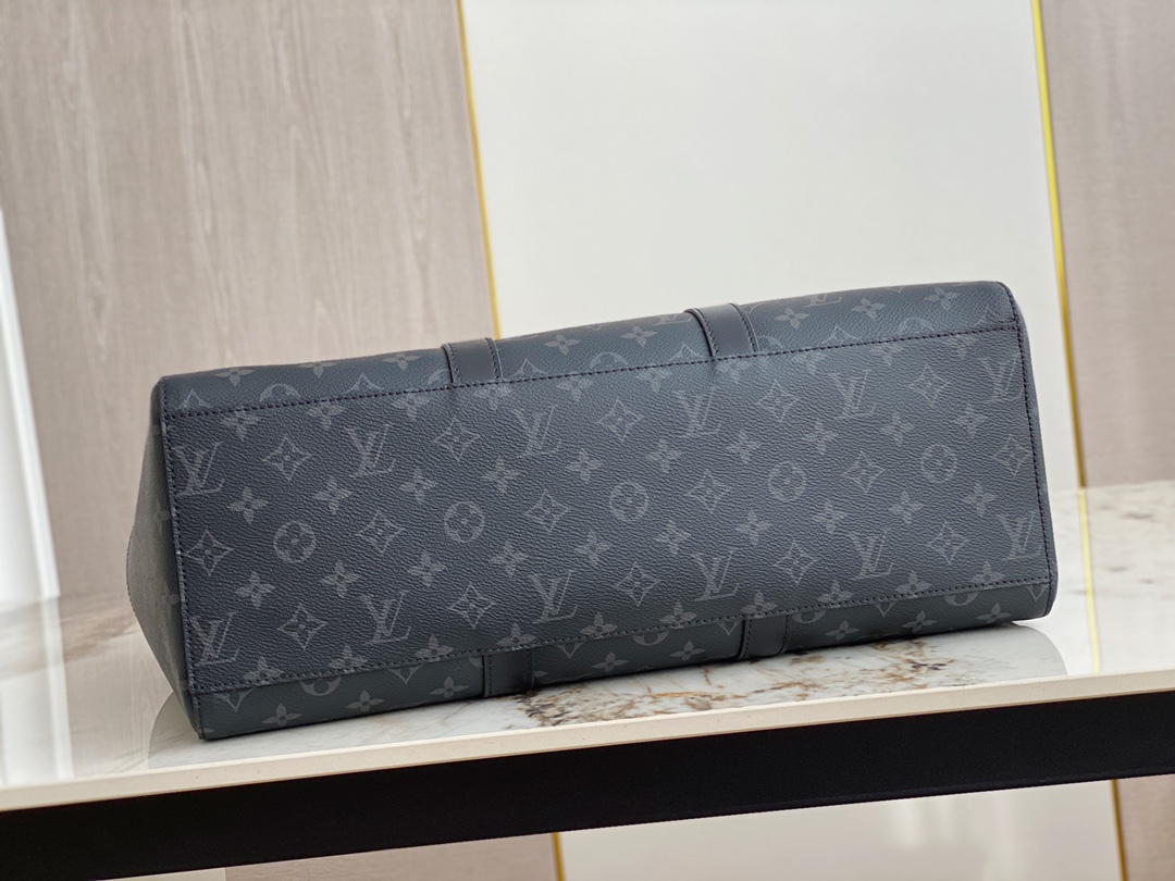 Louis Vuitton M46451 Sac Plat 24H Monogram Eclipse Coated Canvas