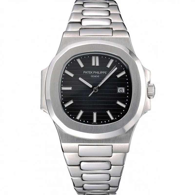 Nautilus 3711/1B Dial Black 39 mm, Stainless Steel