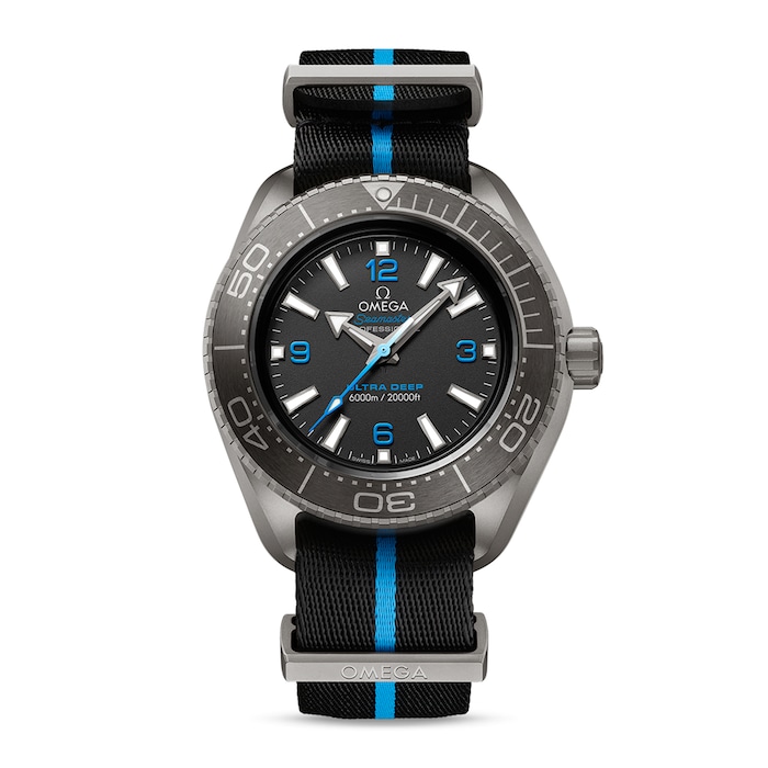 Seamaster Planet Ocean Ultra Deep 6000m Co-Axial Master Chronometer 45.5mm Mens Watch Black