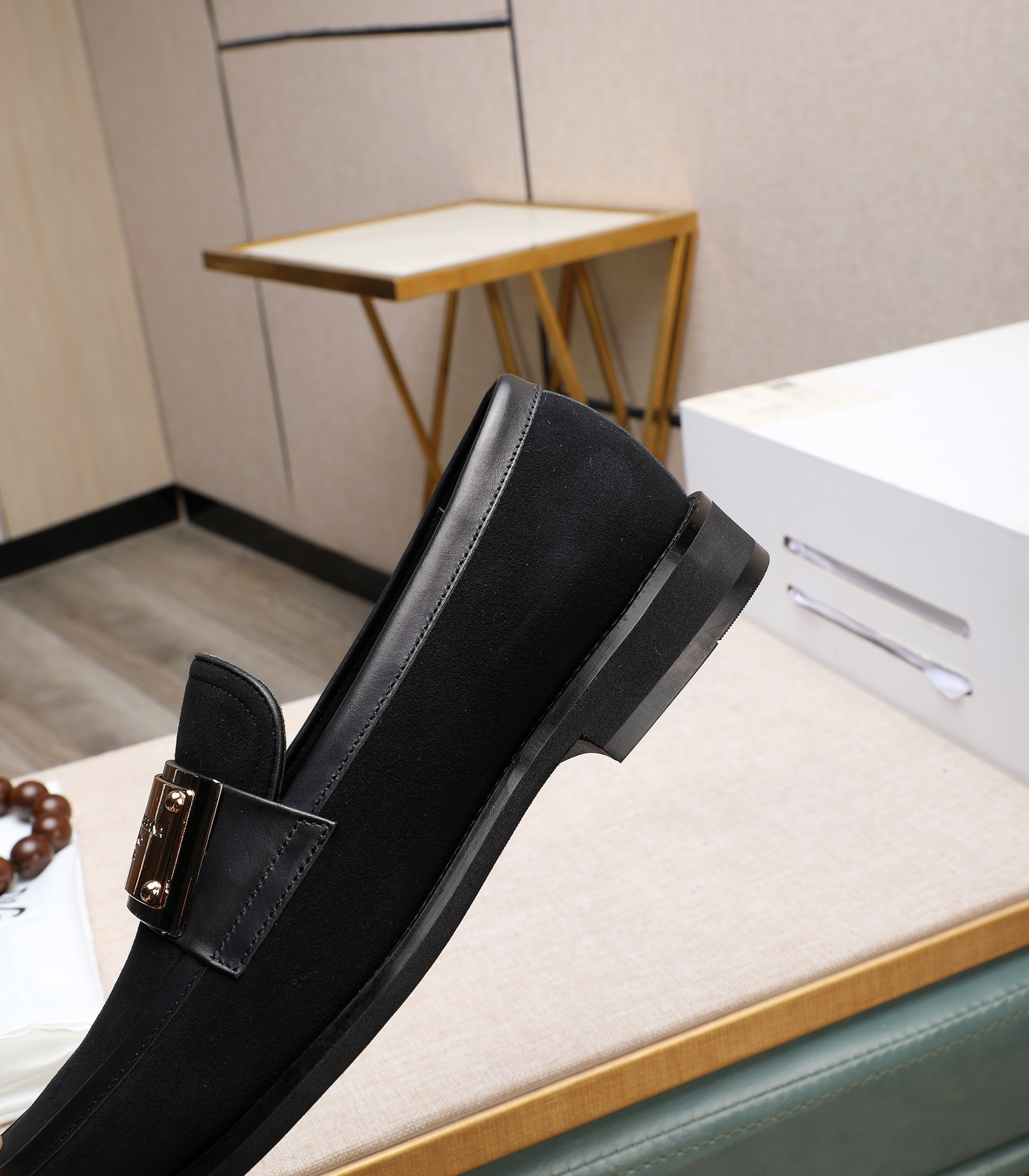 D&G men's leather shoes-19