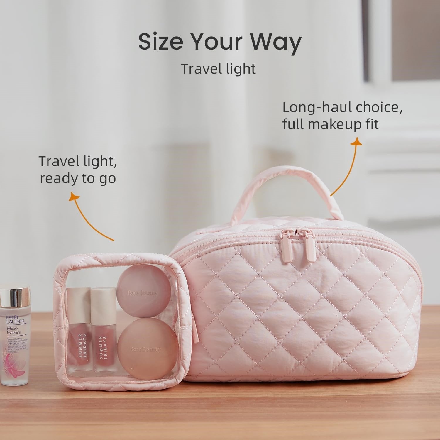 🎉Last Day 49% OFF🔥-Travel Makeup Bag for Woman