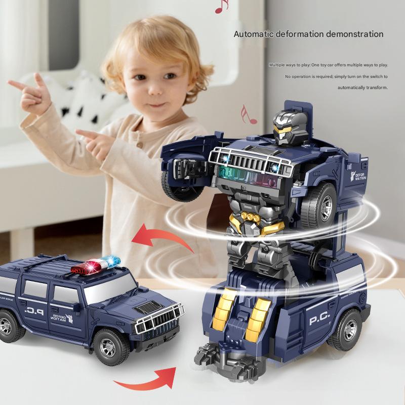 🔥Last Day Discount 49% Off🔥-Transforming police car toy
