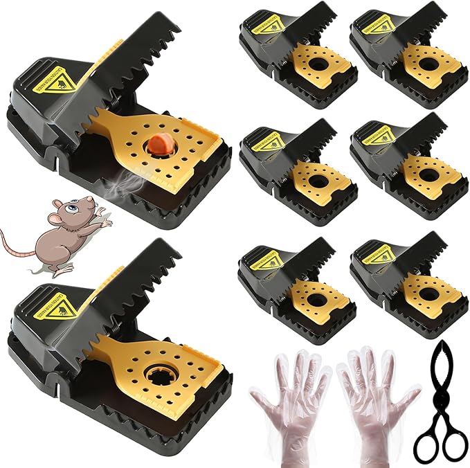 Rat Trap Quick Effectively Best Mouse Trap, Reusable Plastic Mousetraps Used
