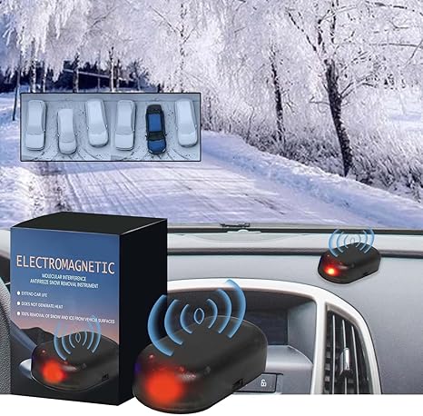Electromagnetic Antifreeze Snow Removal Devic
