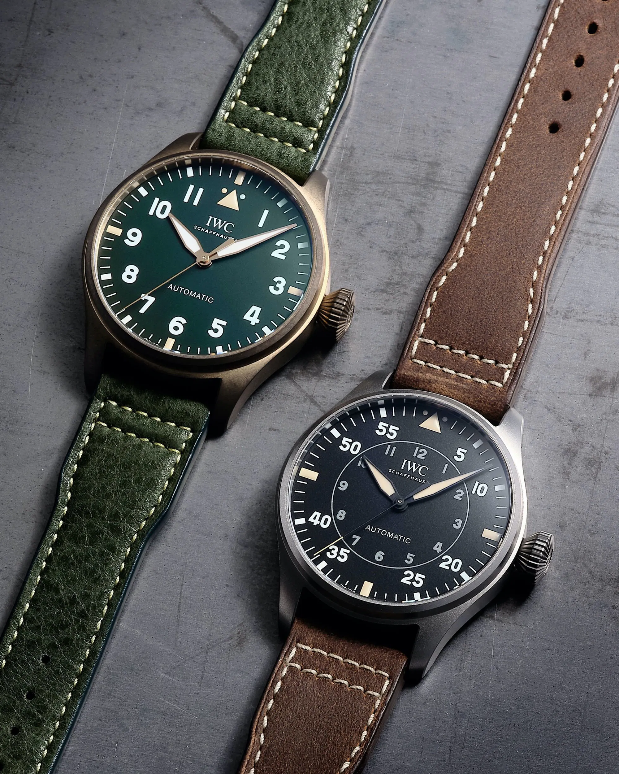 Schaffhausen big Pilots watch 43 spitfire iw329702