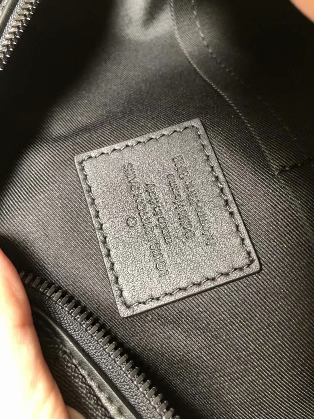 Best Price Louis Vuitton M52176 Men Messenger PM Dark Infinity Leather