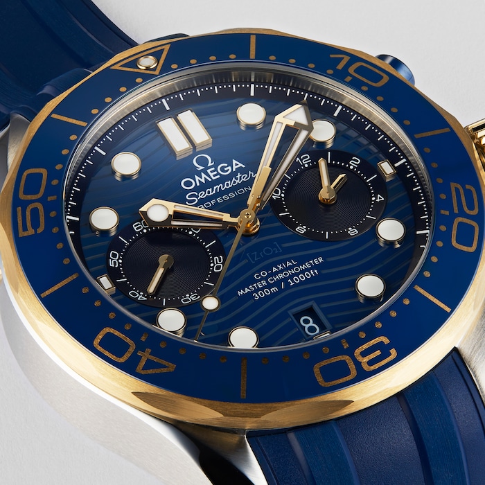Seamaster Diver Co-Axial Chronograph 44mm Mens Watch