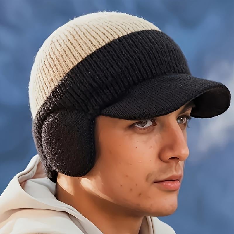 💥2025 HOT SALE❄️ Men's Winter Knitted Earflap Hat