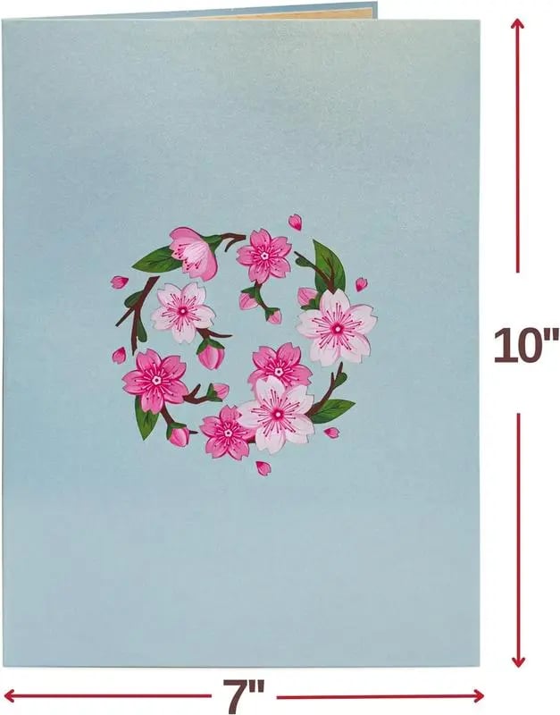 🏆50K+ SOLD! 🌼💌 Forever-Blooming 3D Flower Pop-Up Card– Personalized Love Message & Everlasting Bloom 🎁